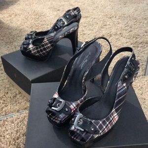 Anne Michelle Open Toed High Heels